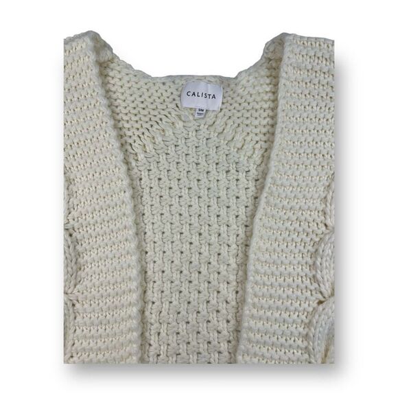 Calista Knit Cardigan Sweater Size Small Medium - Picture 4 of 7